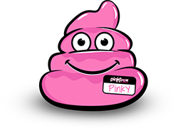Pinky the poop emoji