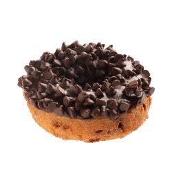 An image of our Chocoholic vegan donut - Pinkbox Doughnuts®