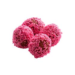 An image of our Pink Velvet Glazed Cake W/Hot Pink Sprinkles - Pinkbox Doughnuts®