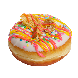 An image of our It’s Ya Birthday donut - Pinkbox Doughnuts®