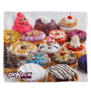 Pinkbox Throw Blanket - Pinkbox Doughnuts®