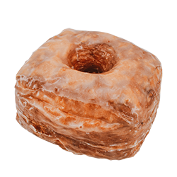 An image of our Plain Face DoughCro donut - Pinkbox Doughnuts®