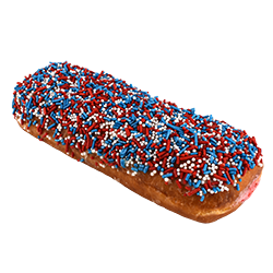 An image of our Memorial Vegan Bar donut - Pinkbox Doughnuts®