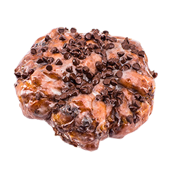 An image of our Chocolate Banana Fo Fanna donut - Pinkbox Doughnuts®