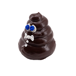 An image of our Gentleman Pooh® donut - Pinkbox Doughnuts®