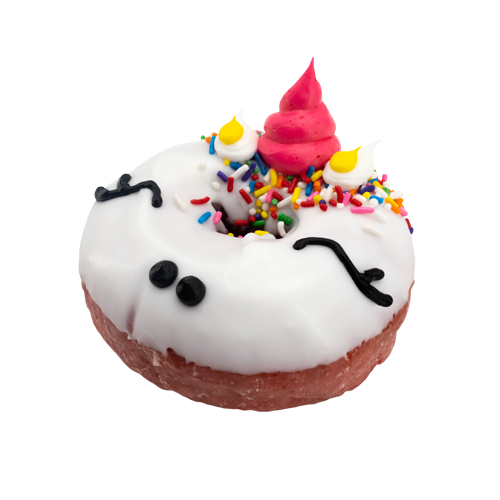 An image of our Unicorn donut - Pinkbox Doughnuts®