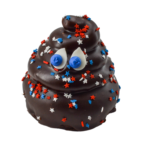 An image of our Labor Day Pooh® doughnut - Pinkbox Doughnuts®