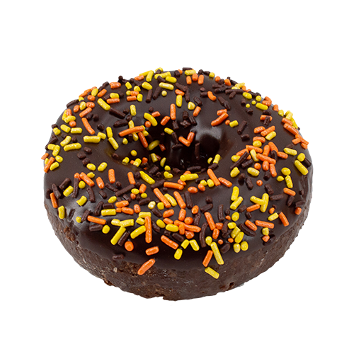 An image of our Chocolate Thanksgiuving donut - Pinkbox Doughnuts®