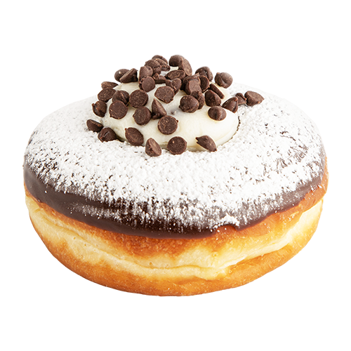 An image of our Holy Cannoli donut - Pinkbox Doughnuts®