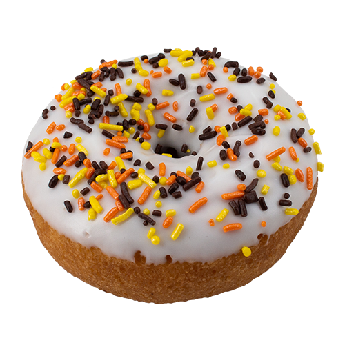 An image of our White Harvest donut - Pinkbox Doughnuts®