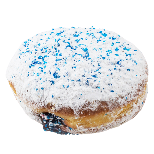 An image of our Hanukkah Vegan donut - Pinkbox Doughnuts®