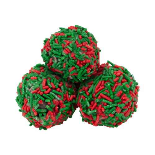 An image of our Holiday PeeWeez® donut - Pinkbox Doughnuts®