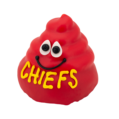 An image of our Chiefs Pinky™ donut - Pinkbox Doughnuts®