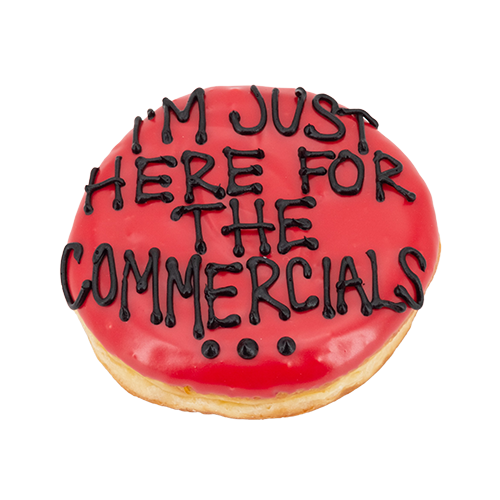 An image of our Halftime Show donut - Pinkbox Doughnuts®