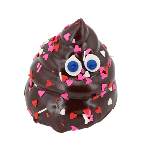 An image of our Valentine's Day Pooh™ donut - Pinkbox Doughnuts®