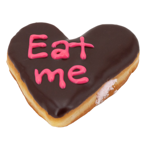 An image of our I Heart U donut - Pinkbox Doughnuts®