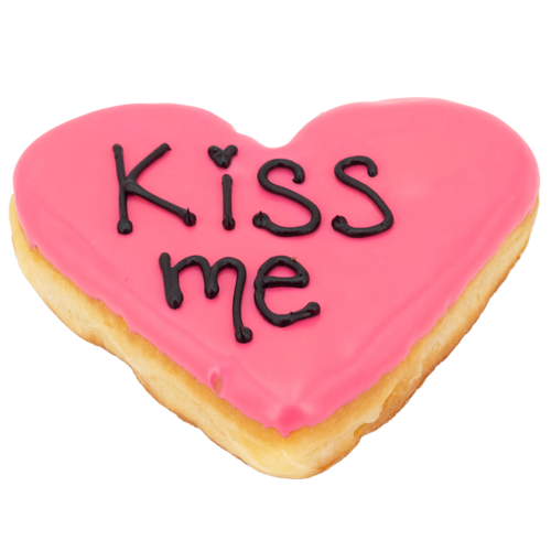 An image of our Love Notes donut - Pinkbox Doughnuts®