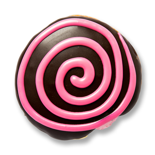 Pinkidy Pink Cheesecake doughnut
