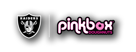 Pinkbox Doughnuts the official doughnut partner of the Las Vegas Raiders