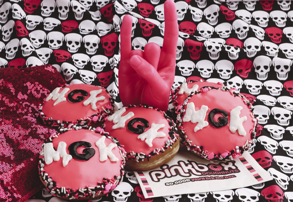 Pinkbox Doughnuts partners with Machine Gun Kelly and Live Nation on promotion