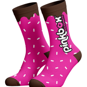 Pinkbox Doughnuts Sprinkle socks