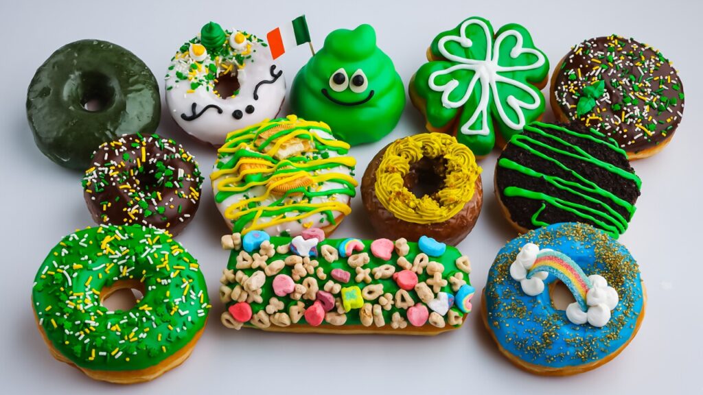 St. Patrick's Day doughnuts