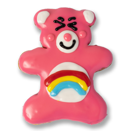 Cheer Bear doughnut - Pinkbox Doughnuts