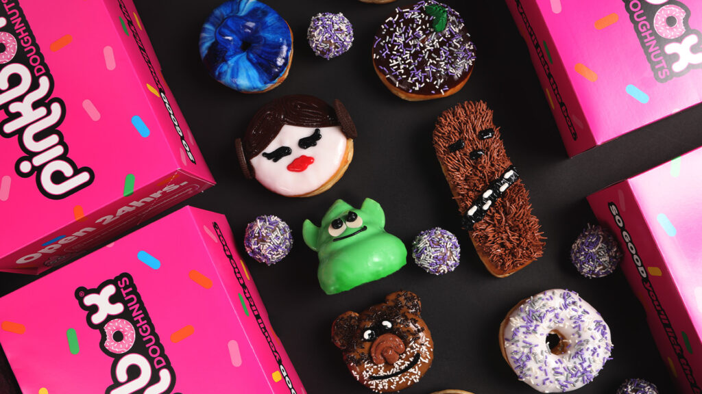 May the 4th Be With You! Star Wars doughnuts from Pinkbox Doughnuts