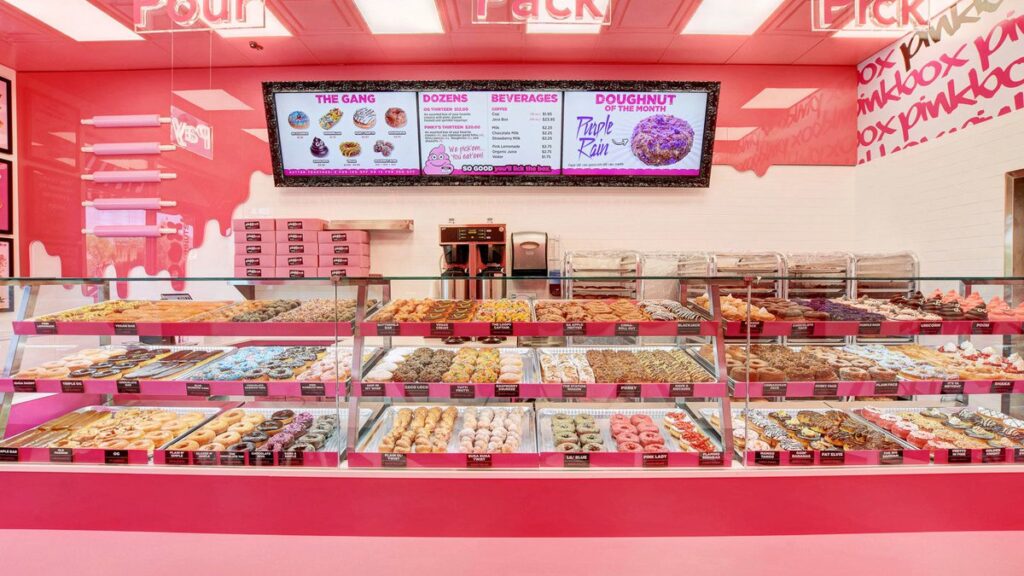 The best donuts in St. George UT are at Pinkbox Doughnuts