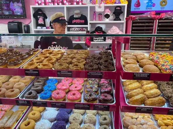 Get the best donuts in St. George! Pinkbox Doughnuts is now open in St. George Utah