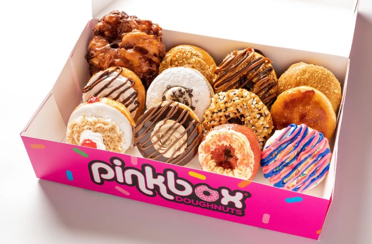 The best donuts in St. George UT are at Pinkbox Doughnuts