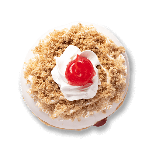 An image of a Cherry Bomb doughnut