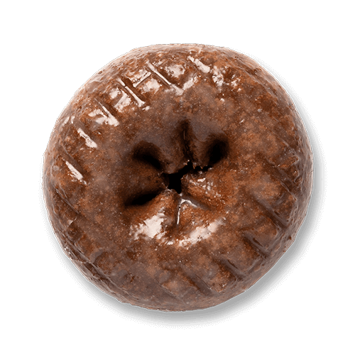 An image of a Dark N Simple doughnut