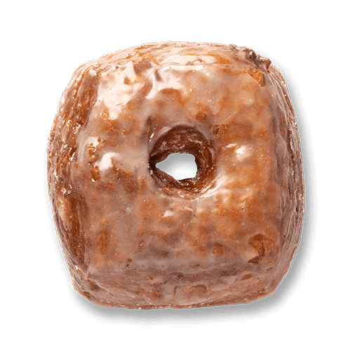 An image of a Plain Face DoughCro doughnut