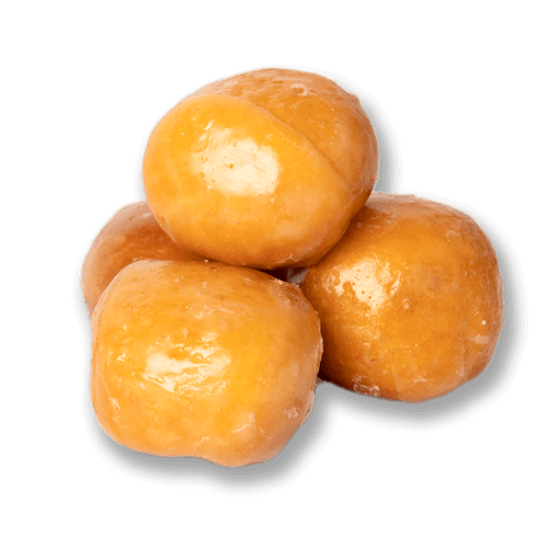 an image of Glazed raised PEE WEEZ doughnuts