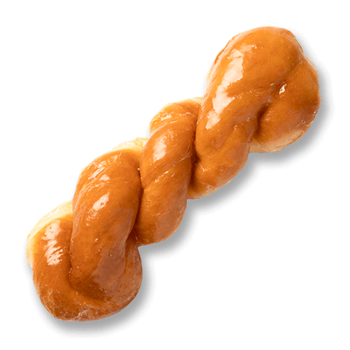 An image of a Plain Ol Twist doughnut