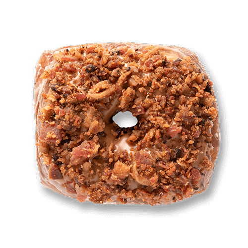 An image of a Porky Face DoughCro doughnut