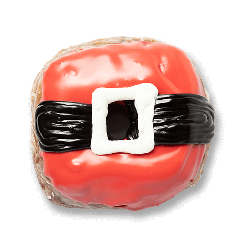 an image of a Santa doughcro holiday doughnut