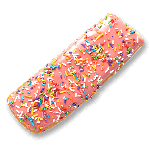 An image of a Strawberry Bar doughnut