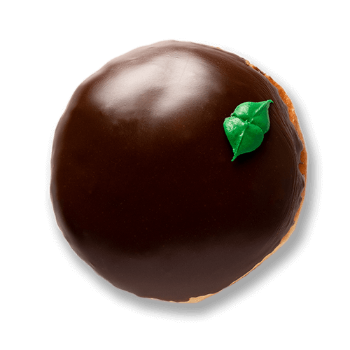 An image of a Chhocolate Vegan Shell doughnut