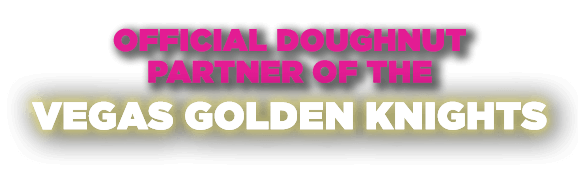 Pinkbox Doughnuts the official doughnut partner of the Vegas Golden Knights