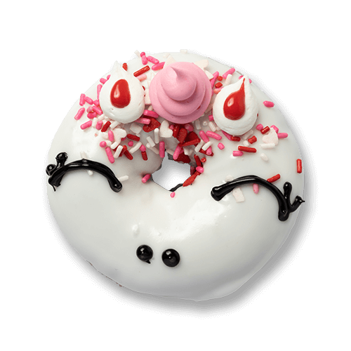 Valentine's Day doughnuts from Pinkbox Doughnuts