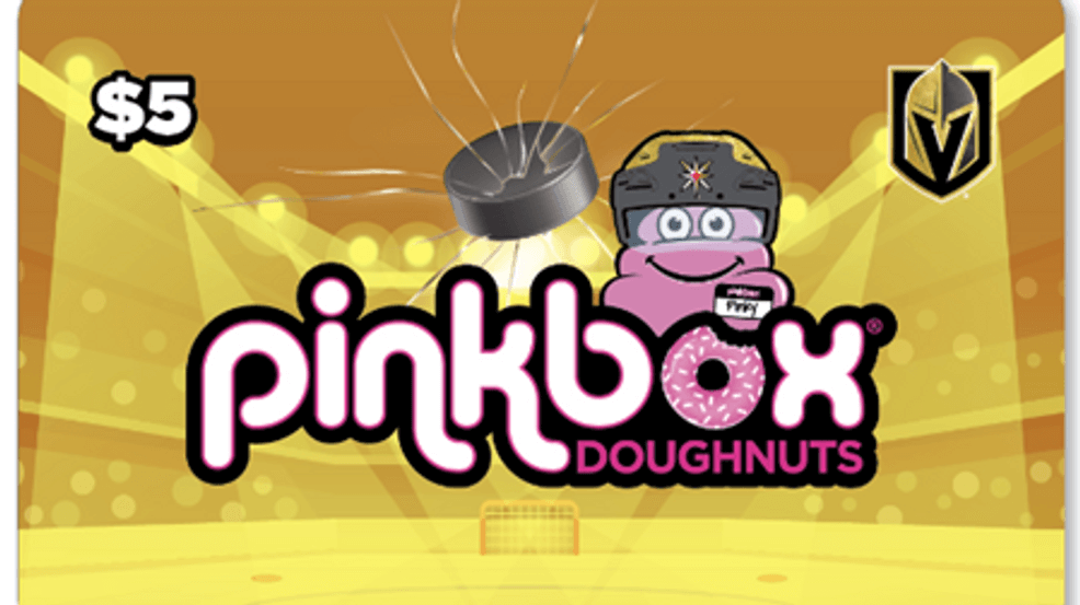 Pinkbox Doughnuts FREE Vegas Golden Knights gift card