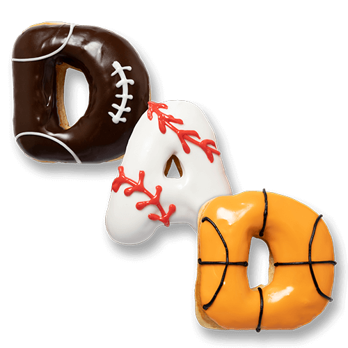 Sports dad doughnuts for preorder only