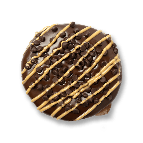 Chocolate Butter Cup doughnut