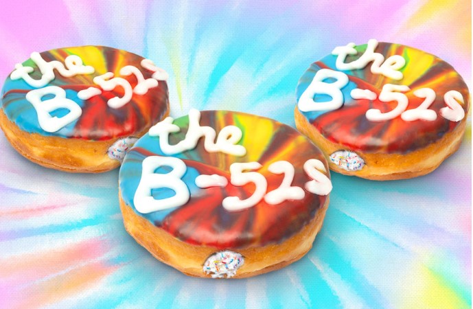 win tickets to see The B-52s from Pinkbox Doughnuts