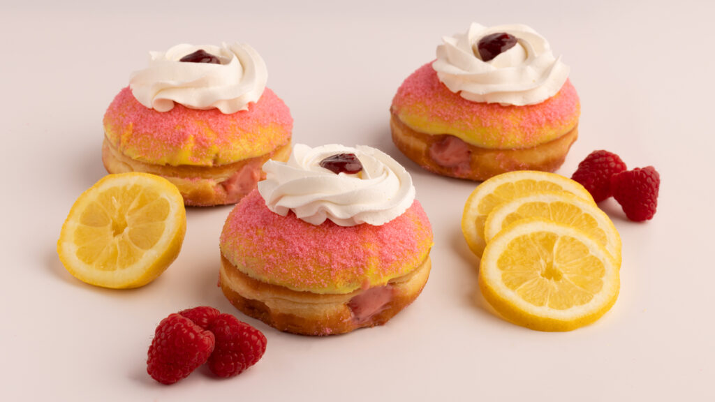 August Doughnut of the Month: Pink Lemonade