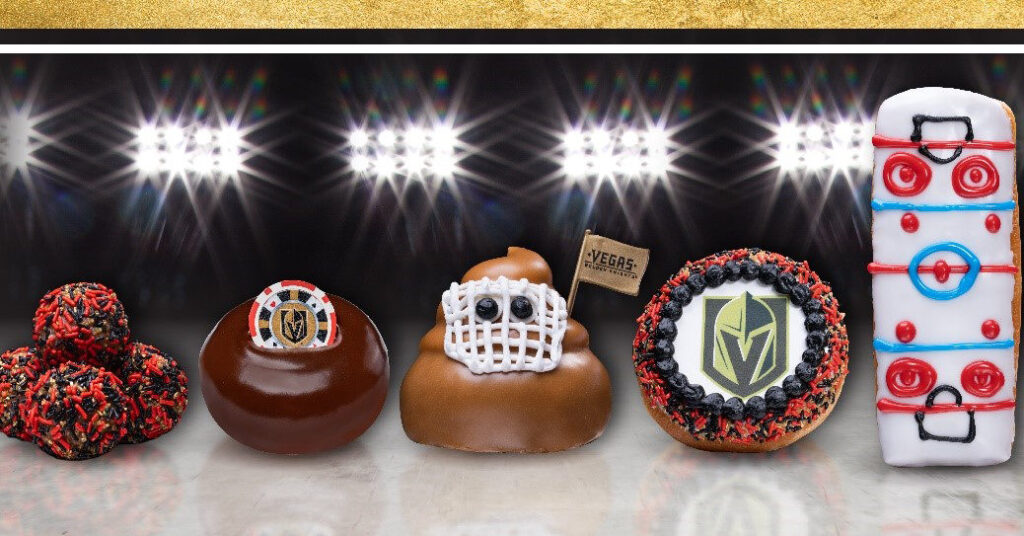Vegas Golden Knights doughnuts