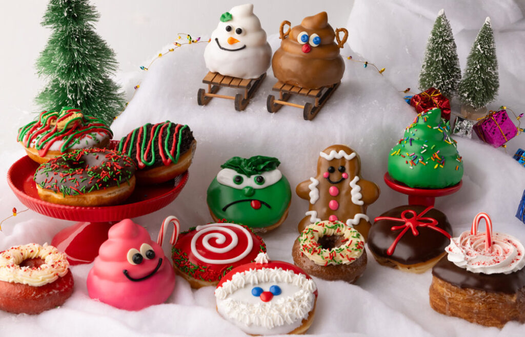 Christmas doughnuts in Las Vegas, St. George, Laughlin, North Las Vegas, Primm & Henderson