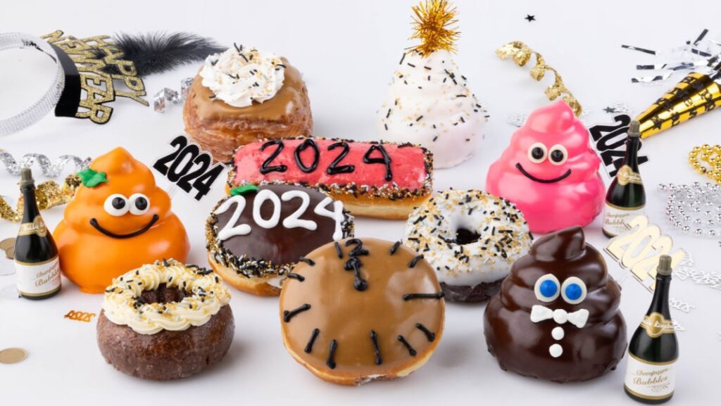 New Year's doughnuts in Las Vegas, St. George, Primm, Henderson & Laughlin 